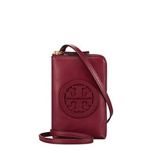Tory Burch Leather Phone Crossbody